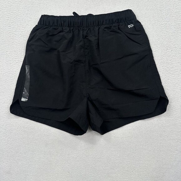 DSG Women's Notched Woven Shorts,‎ Size Small, Black High Rise 3" Inseam - Picture 1 of 8